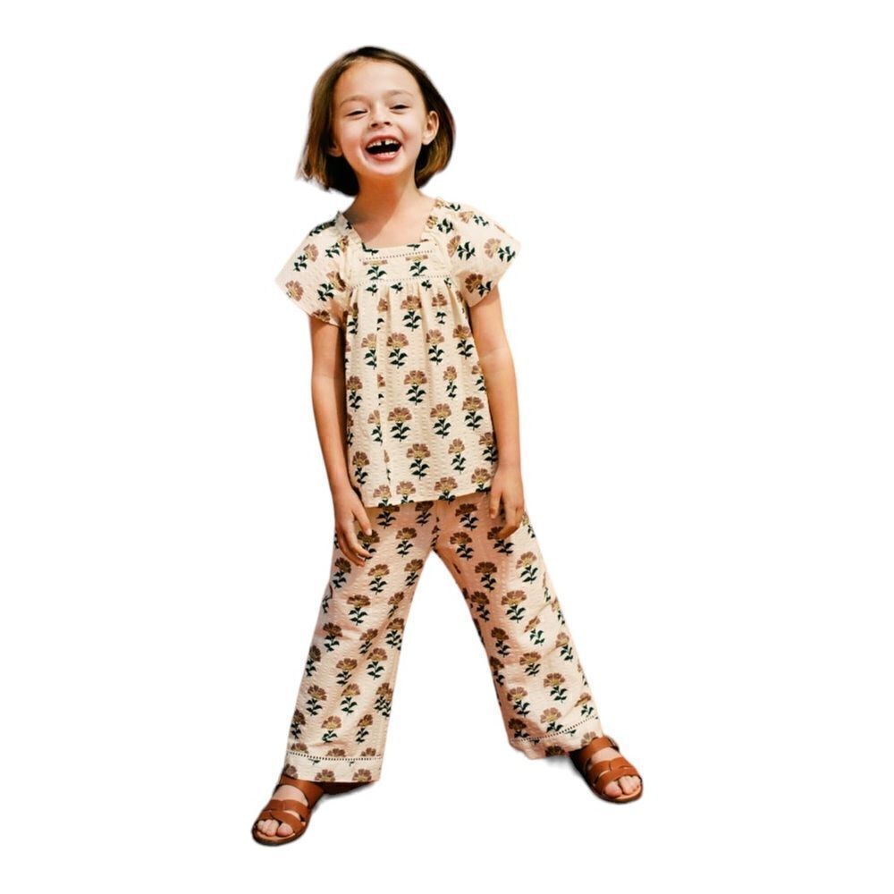 ZARA Kids | Brown | LEATHER SANDALS - Picture 6 of 8